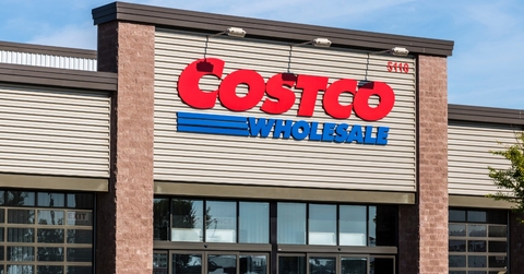 Costco Wholesale Location during day