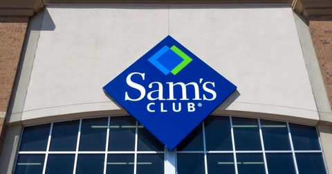 sams club exterior and logo