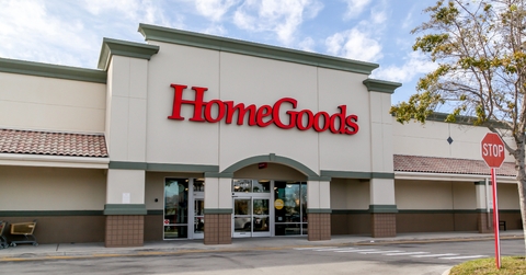 homegoods storefront