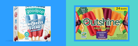 collage of popsicles