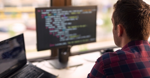 software developer working