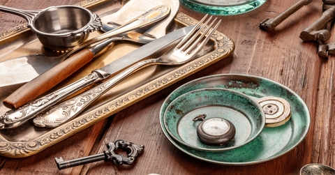 vintage objects flea market 