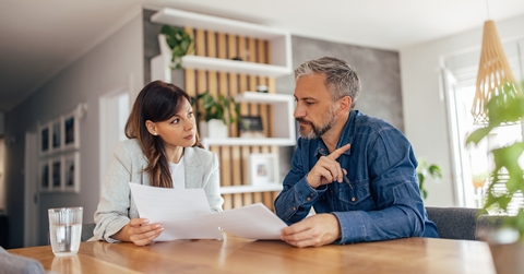 real estate agent talking 