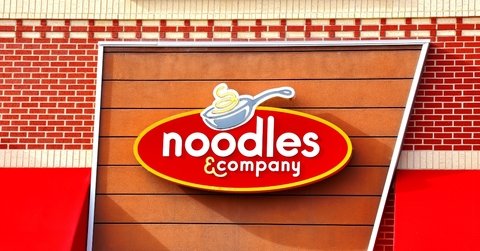 Noodles and Company Restaurant Sign