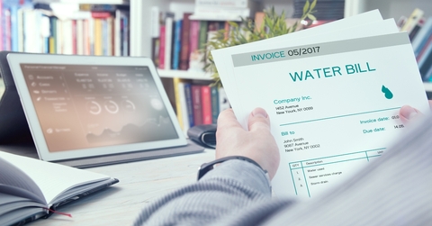 invoice of water usage