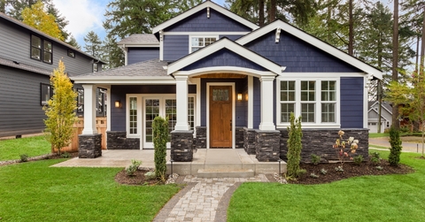 Beautiful New Built Luxury Home Exterior