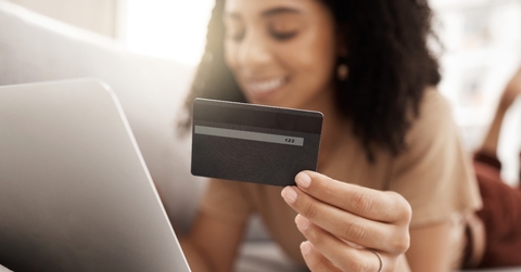 credit card and online shopping