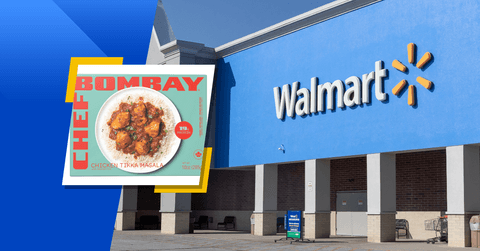 A Walmart store front