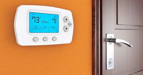 modern programming thermostat