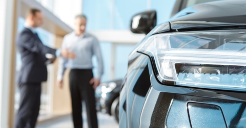 car dealership showroom 