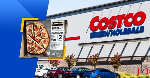 Costco Kirkland Signature Supreme Cauliflower Crust Pizza Featured Image 