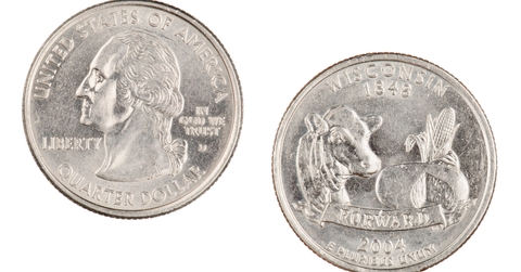 Wisconsin 2004d State Commemorative Quarter