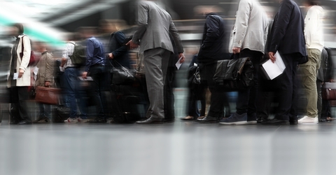 Waiting in a security line