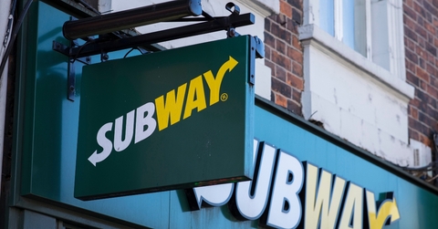 subway fast food sign