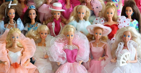 Collection of precious retro 80s Barbie