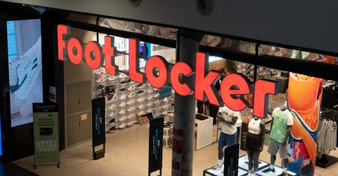 Foot Locker Storefront in Shopping Mall