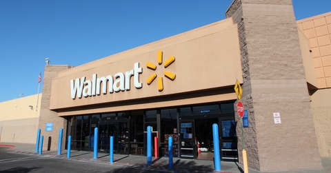 Walmart store in Ridgecrest