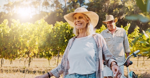 travel and holiday with bicycle