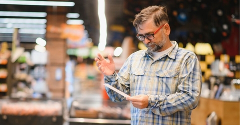 Man shocked at receipt