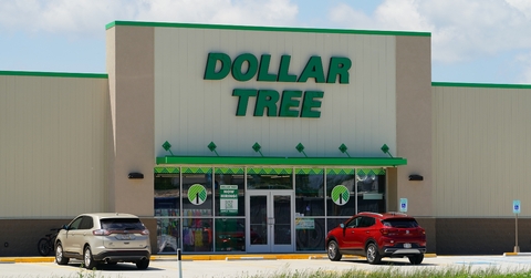 Dollar Tree store logo sign