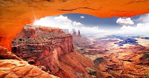 Heavenly view of world