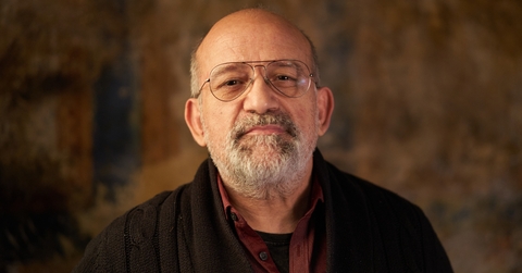 Look of an older person indoors