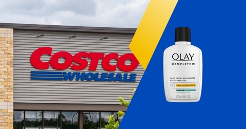 costco store exterior and featured item