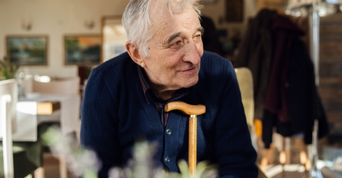 portrait of senior man