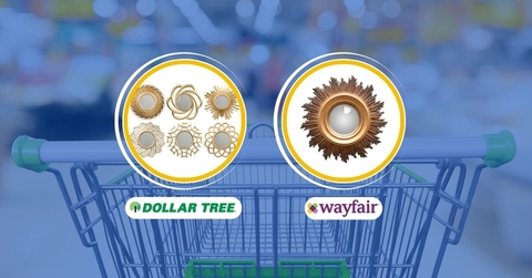 gold decorative mirrors