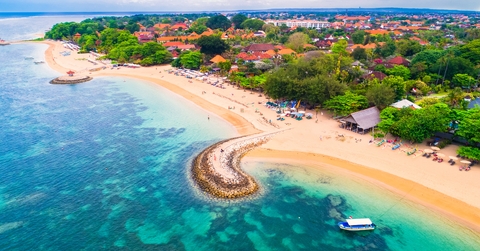 sanur beach bali indonesia