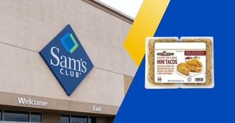Original Sam's Club Template 2 with Mini Tacos