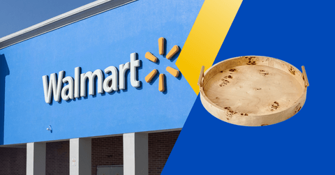 A Walmart store front