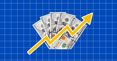 An image of stocks and money