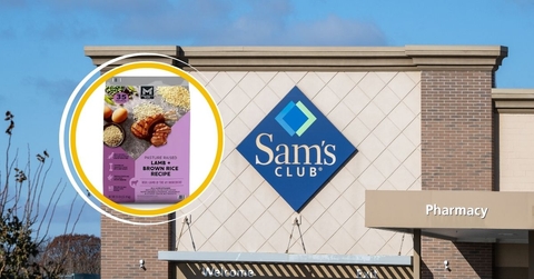 Original Sam's Club Template 3 with Dog food