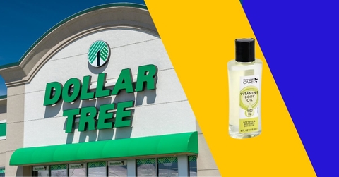 Dollar Tree Template 1 with Vitamin E Oil