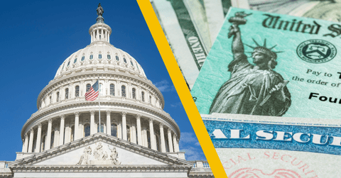 A Social Security graphic