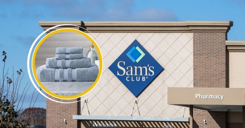 Original Sam's Club Template 3 with  Member's Mark Hotel Premier Luxury Washcloth