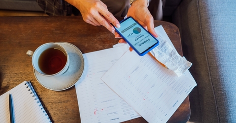 Budgeting while having coffee