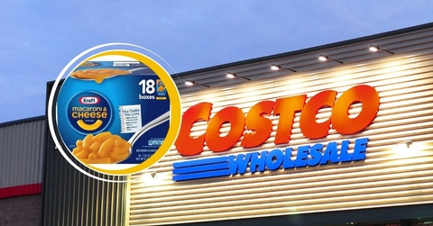 Costco Template with Kraft Macaroni &amp; Cheese Dinner